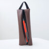 Flache Federtasche aus Kunstleder Klein und Groß