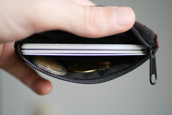 Mini Leder Portemonnaie