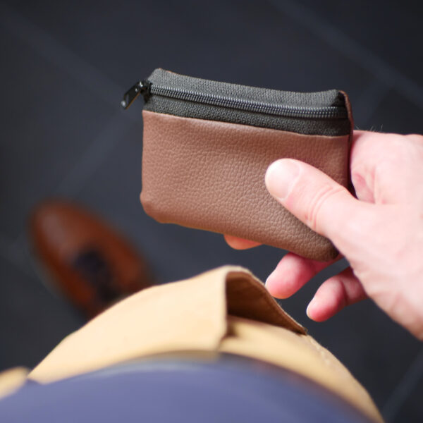 Mini Leder Portemonnaie